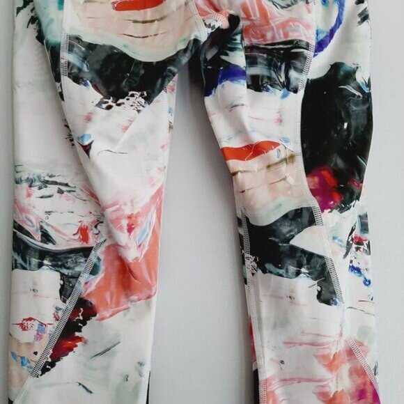 LULULEMON Inspire Tight II Full-On Luxtreme & Mesh Tight Leggings Abstract Sz 4 - Picture 12 of 16